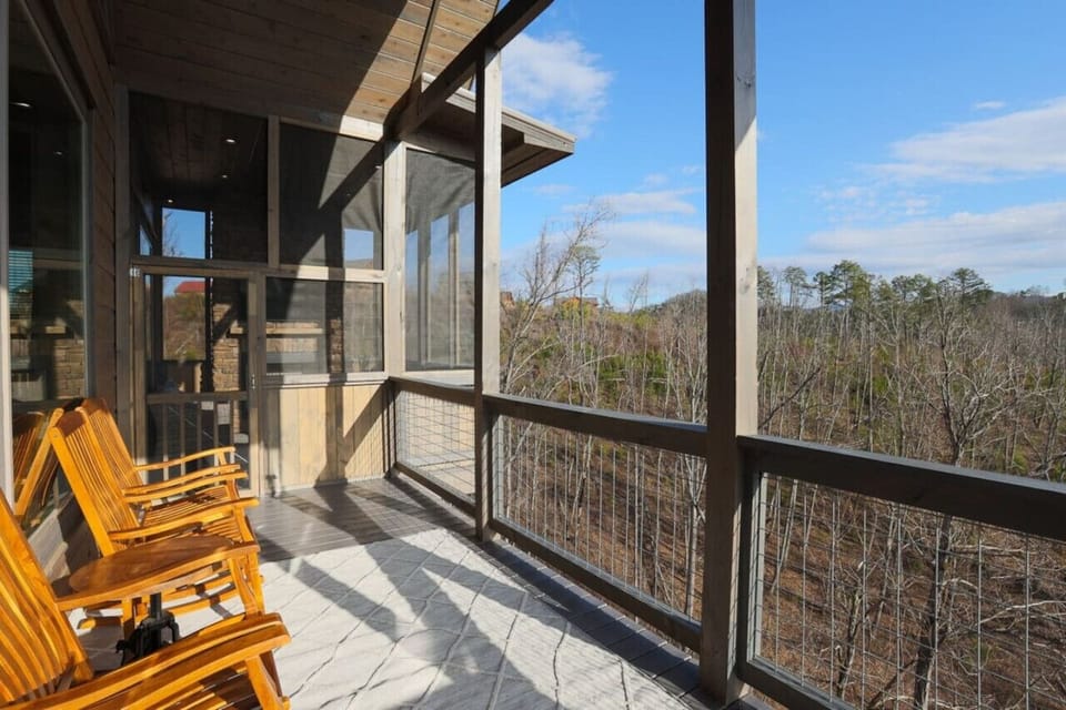 Covered outdoor seating