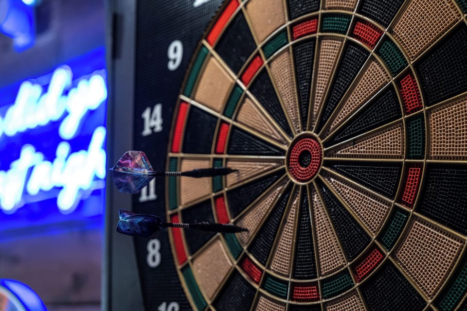 Test your aim with a round of darts on our professional-style board. Whether you're playing 301, Cricket, or just throwing for fun, it’s a great way to unwind and compete with friends. A guest favorite for all ages!
