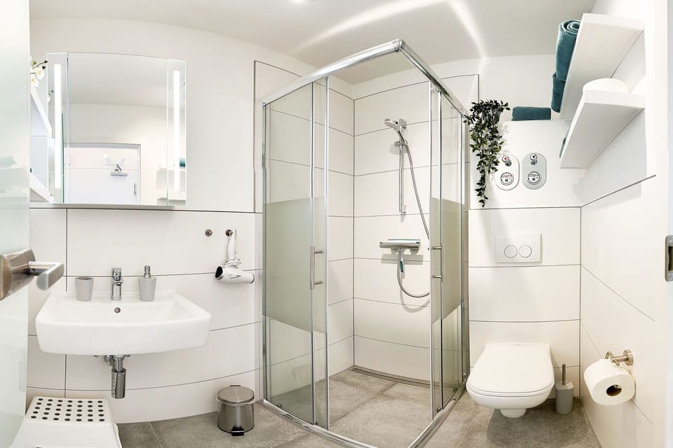 bright bathroom