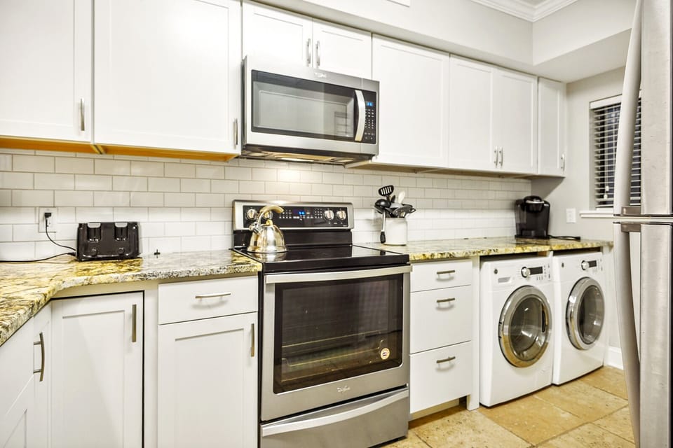 Stove Microwave Laundry