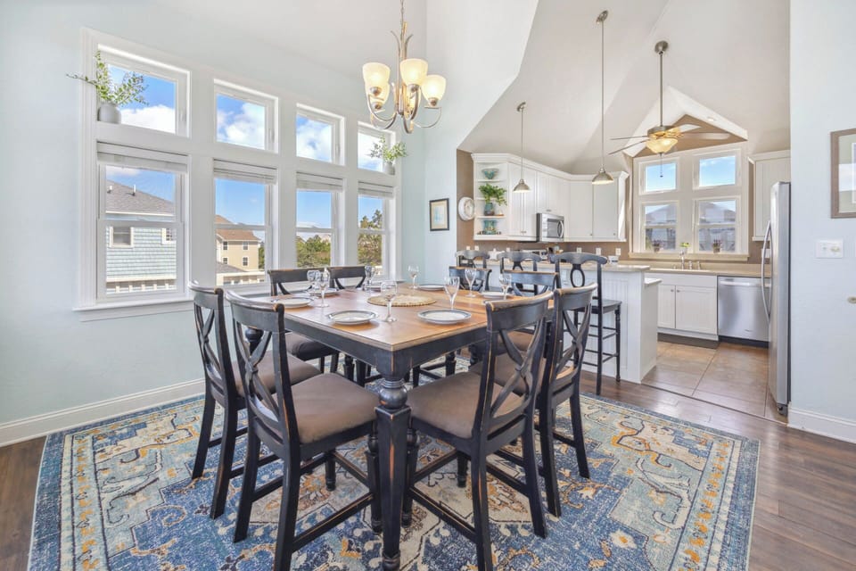 Surf or Sound Realty - 1038 - Chocolate Sundae - Dining Area -1