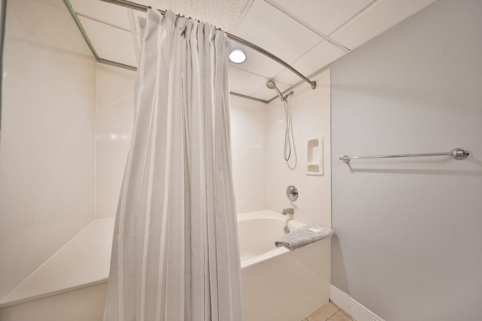 Master bathroom.