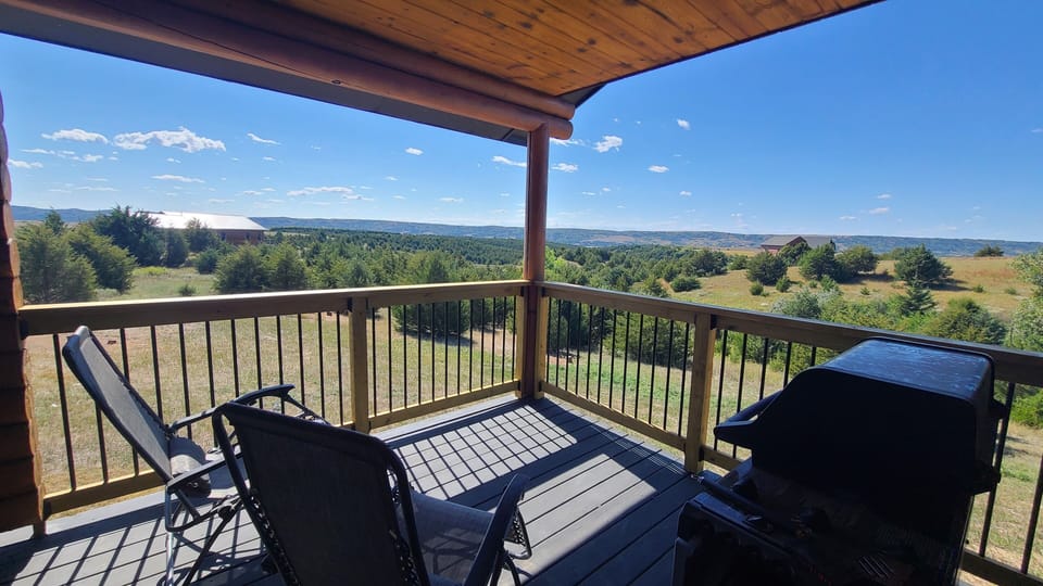 Upstairs Deck, Outside Dining Room, Gas Grill