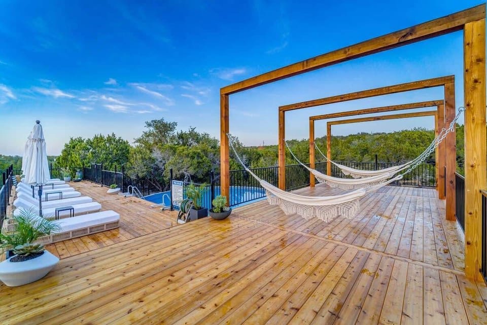 Sun-kissed and poolside bliss.