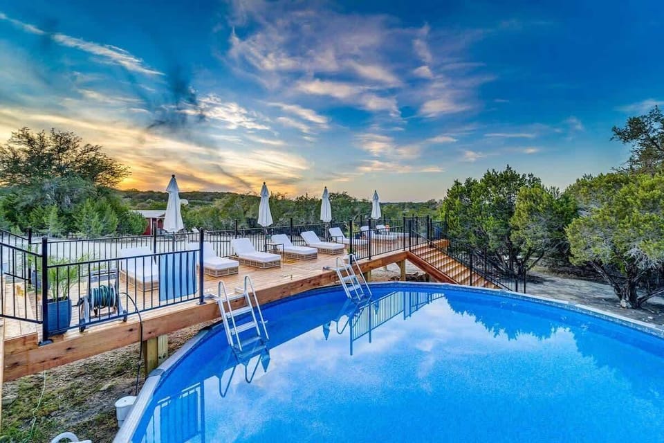 Make a splash! We have an above-ground pool to add more fun to your stay.