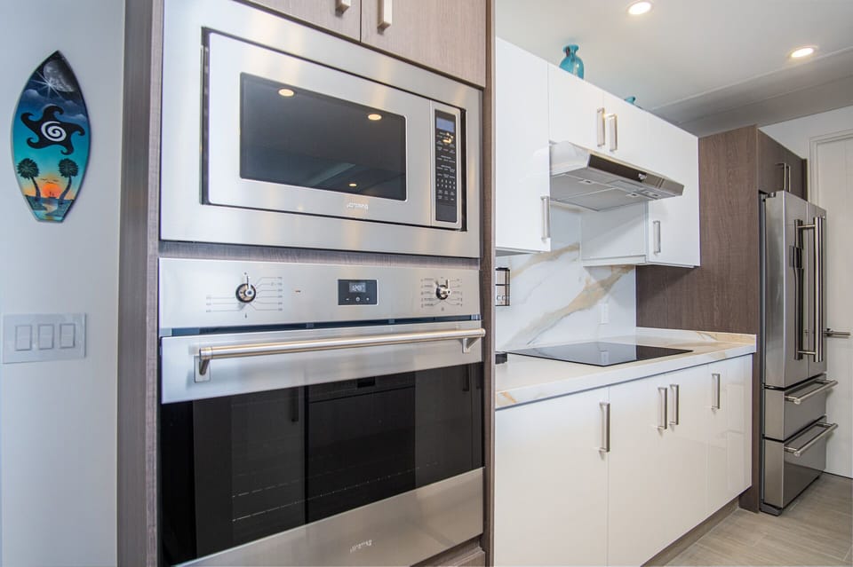 appliances in kitchen