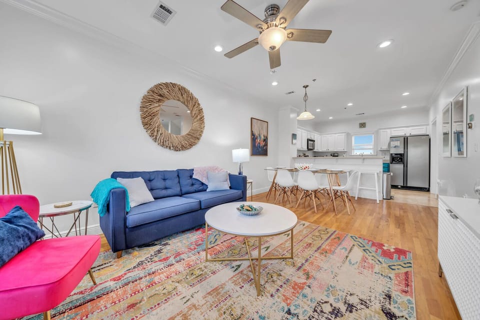 Spacious and open