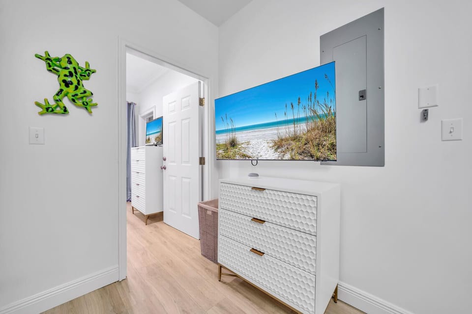 Large flat screen