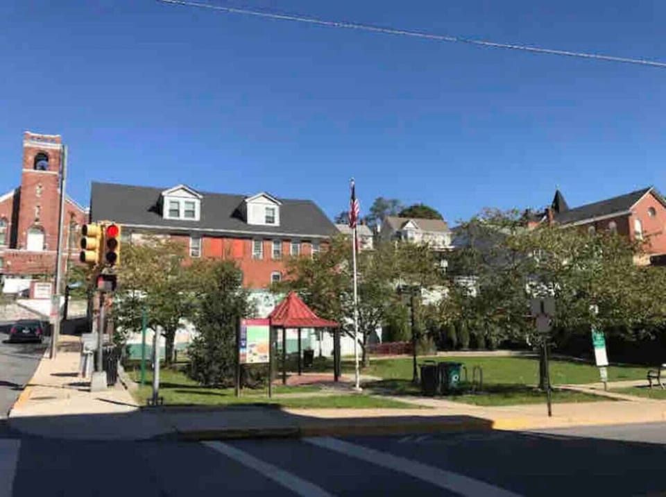 Park across the street