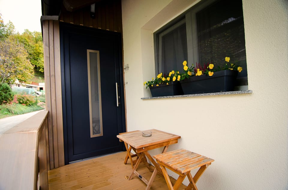 Private apartment entrance.