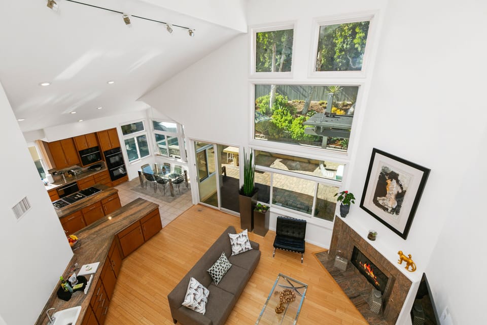 Family Room open to the Kitchen