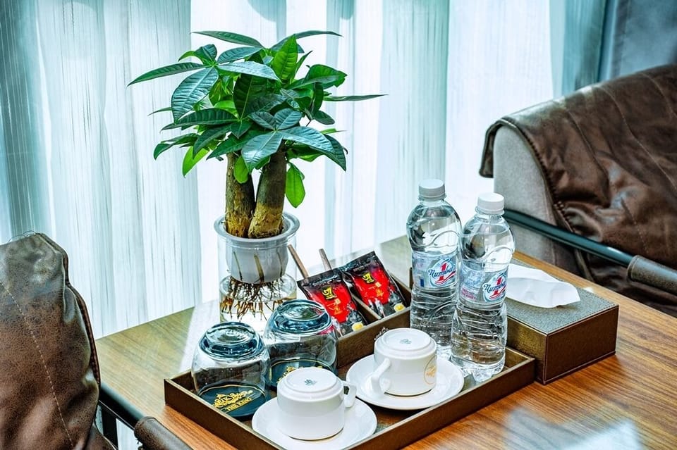 Premium bedding, memory foam beds, free minibar items, in-room safe
