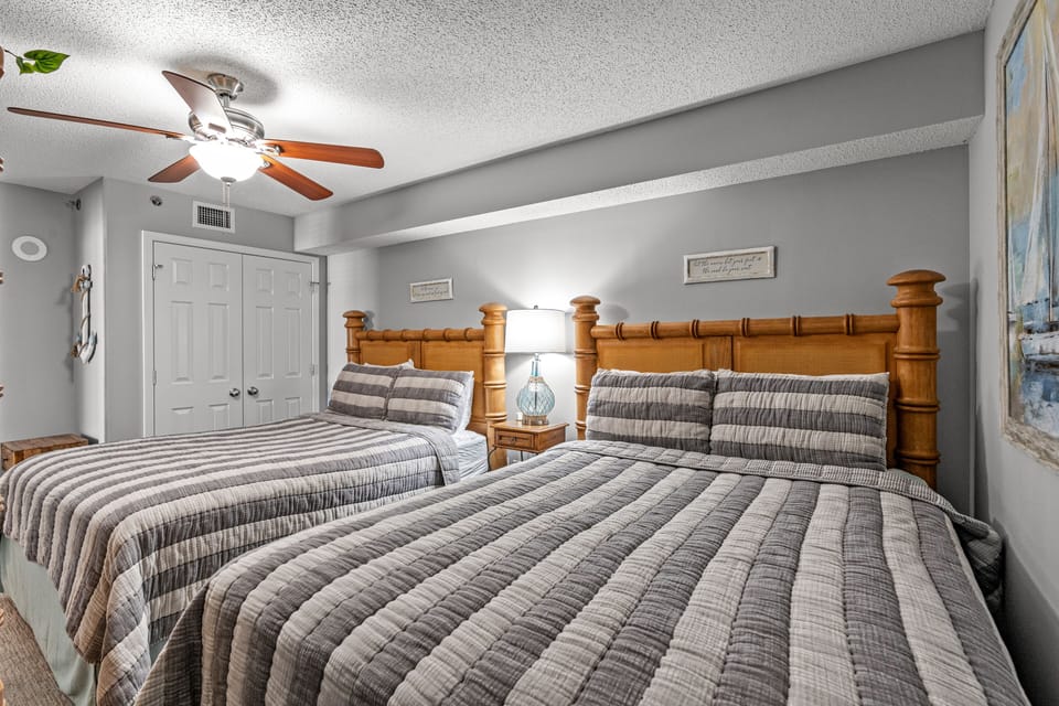 The kiddos will jump for joy to have a place of their own at the beach.