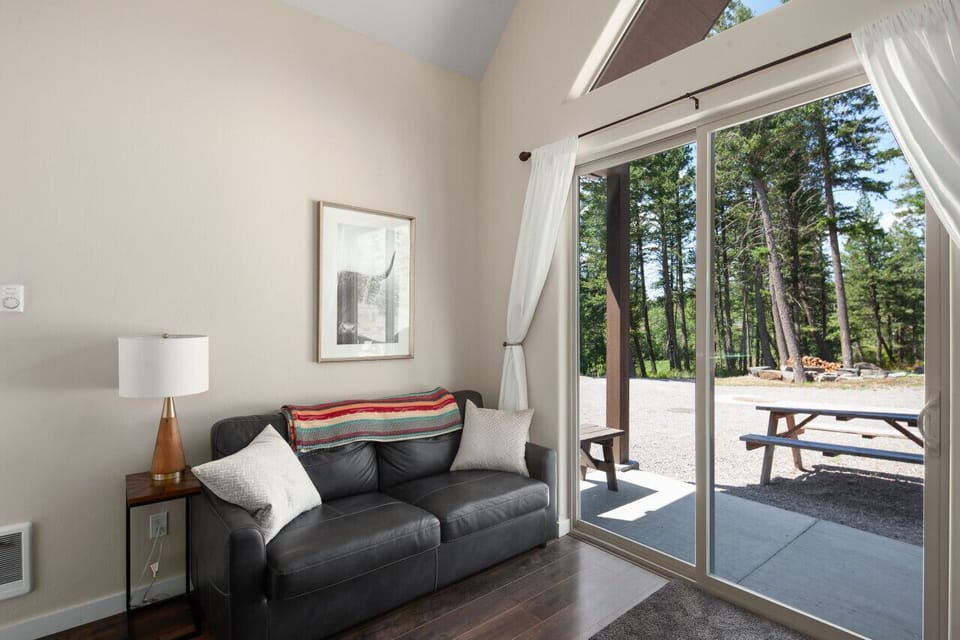 Couch with Porch View