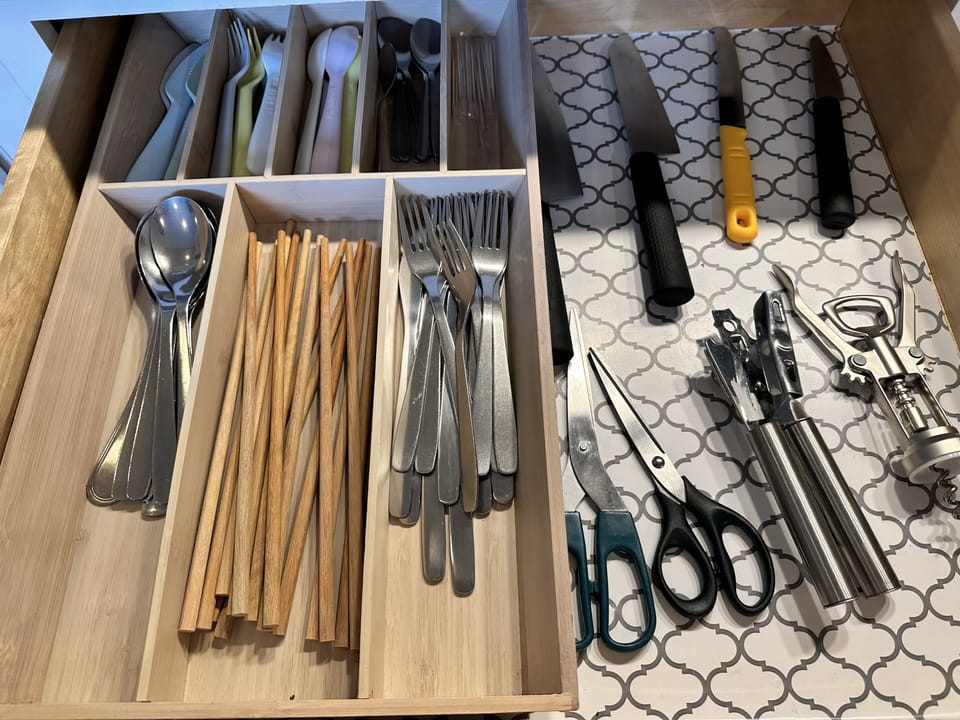 Utensil ready for meals