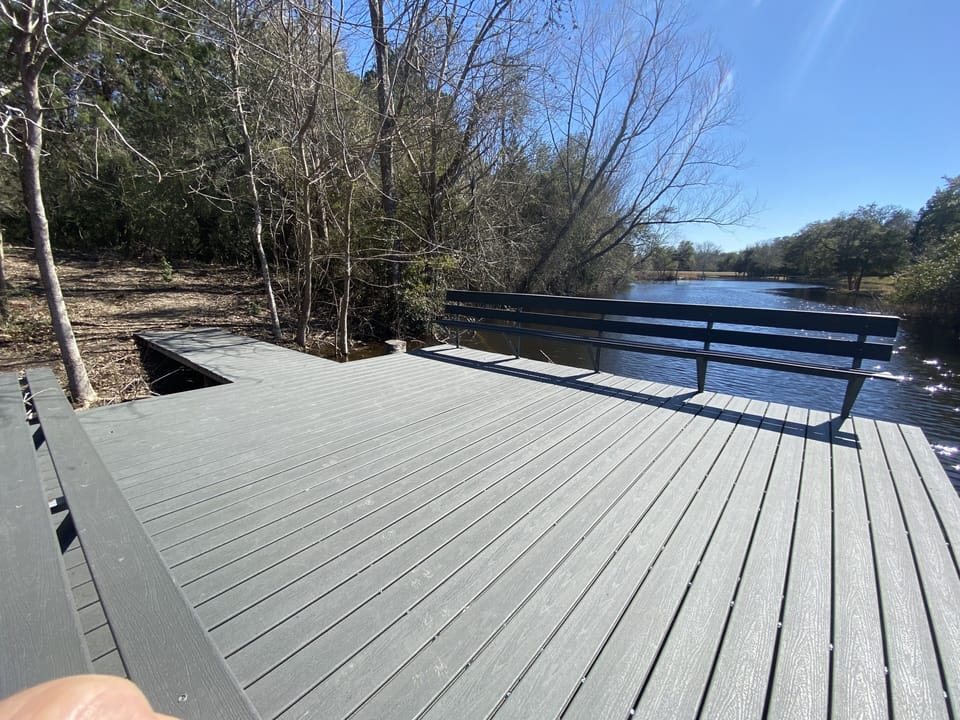 Private pier. 