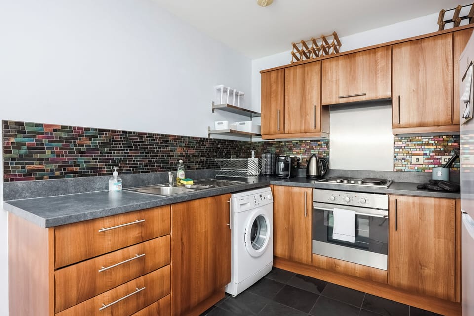 Standard Apartment | Private kitchen | Microwave, oven, dishwasher, toaster