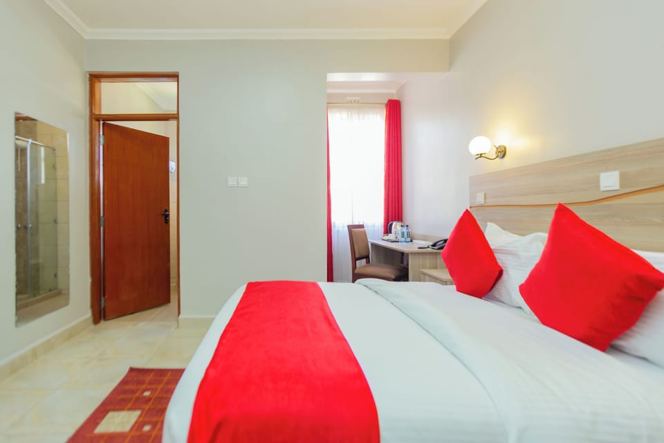 Superior Double Room | Premium bedding, memory foam beds, desk, laptop workspace