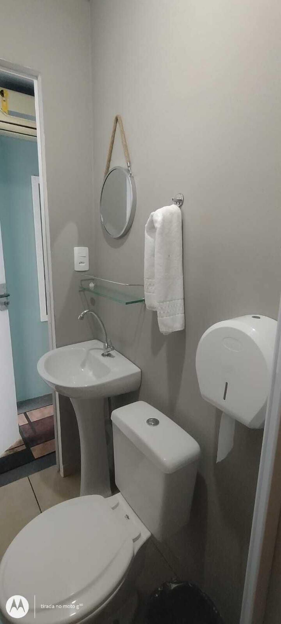 Jade | Bathroom | Shower, towels, soap, toilet paper
