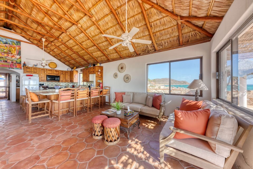 Relax with your guests in between meals in the main room lounge areas.