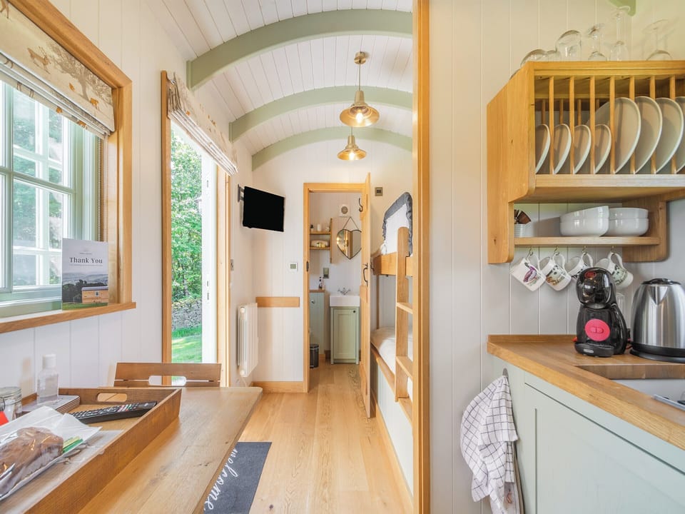 Open plan living space | The Wensleydale Hut - Hollow Hill Huts, Rathmell, near Settle