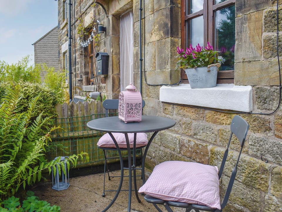 Sitting-out-area | Gem Cottage, Longnor, Near Buxton