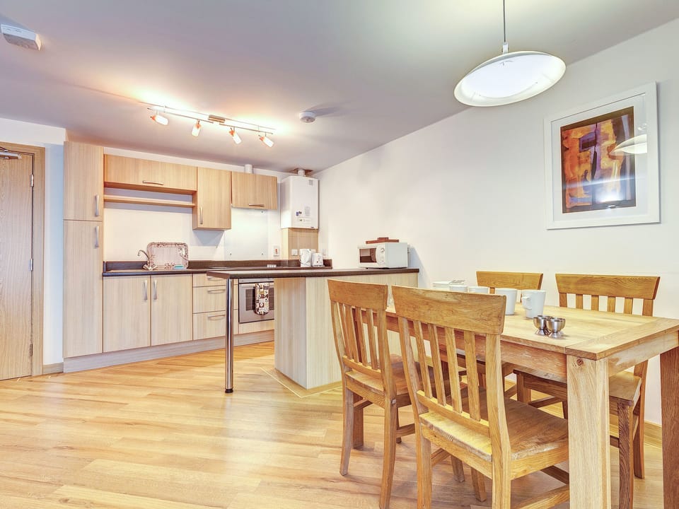 Open plan living space | 12 Red Rock - Red Rock Apartments, Dawlish Warren