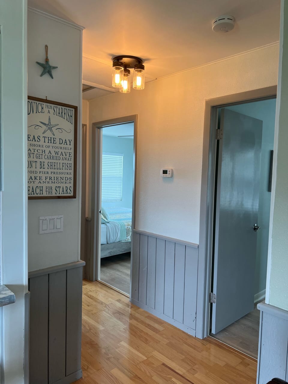 Hallway to Bathroom #2 and Bedrooms #2 and #3
