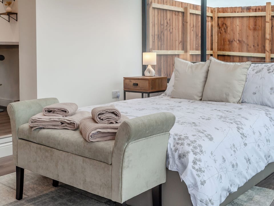 Double bedroom | The Bunker - Vallum Villas, Bardon Mill, nr Hexham
