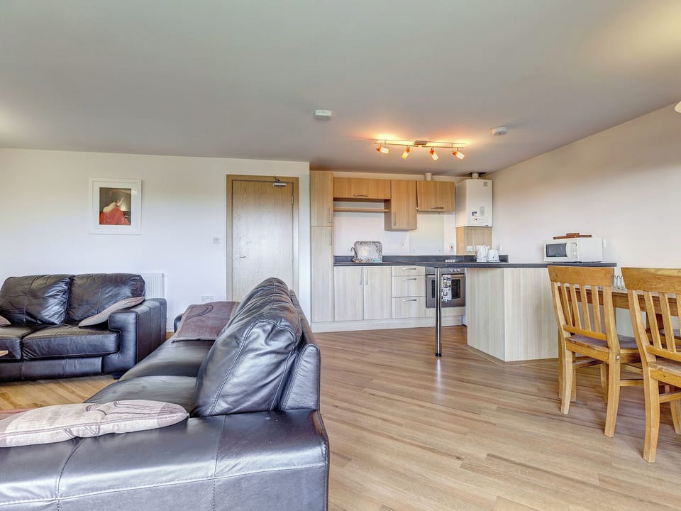 Open plan living space | 13 Red Rock - Red Rock Apartments, Dawlish Warren