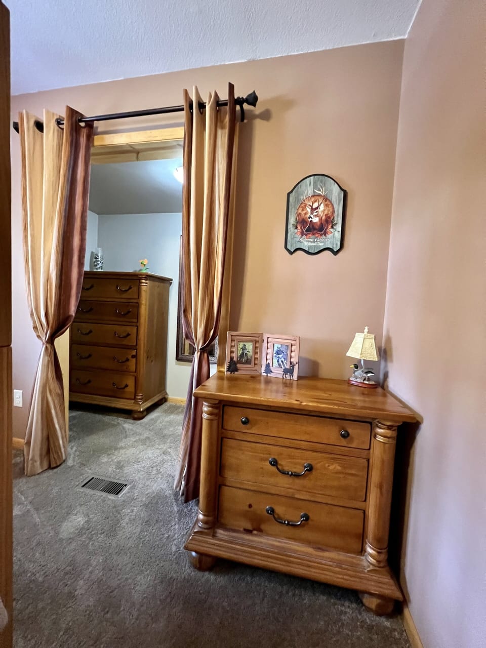 Plenty of drawer and closet space to unpack and make yourself at home! 