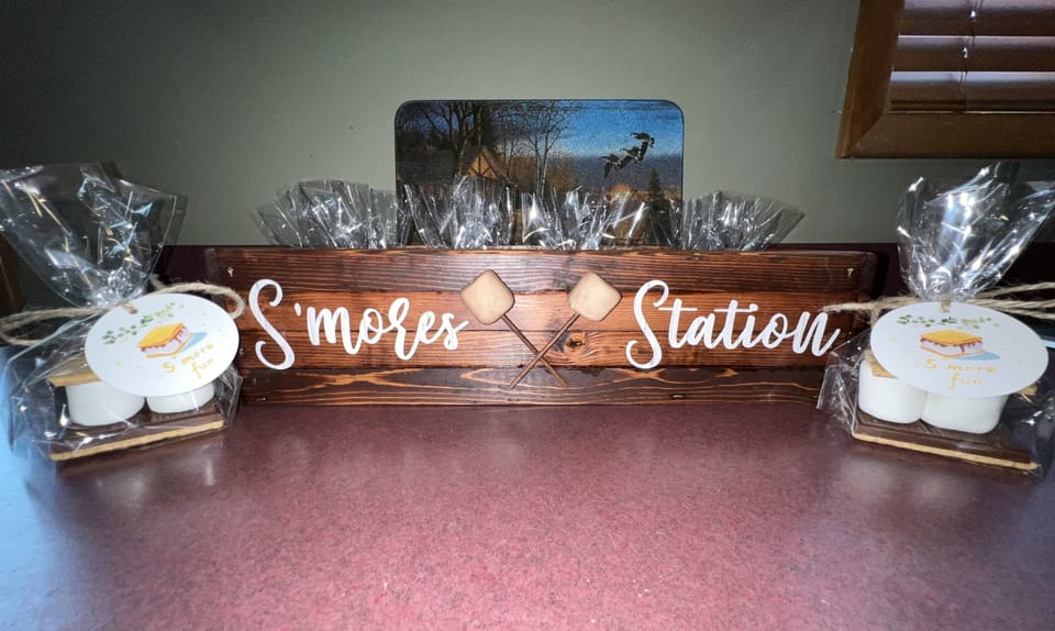 Delicious s’mores provided! 