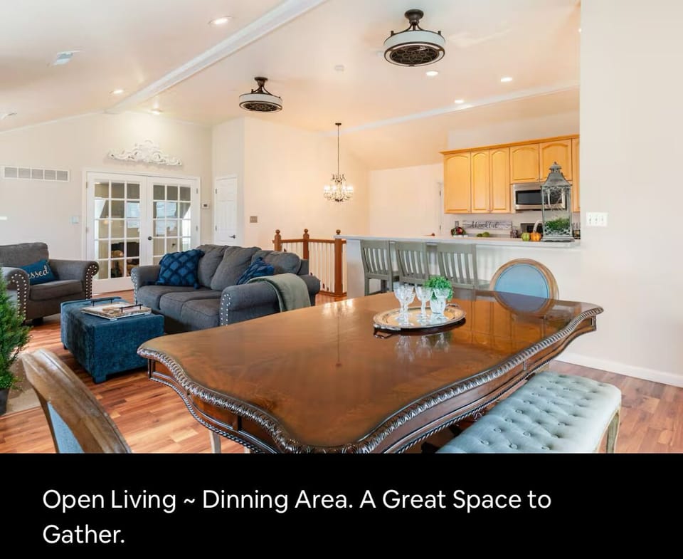 Large space to gather and make memories!