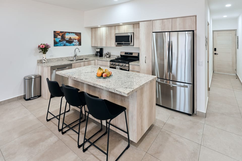 All new appliances including dishwasher, fridge, ice maker, stove top and oven