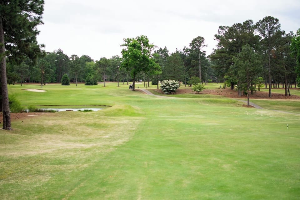 Pinehurst #5 just off the back deck!