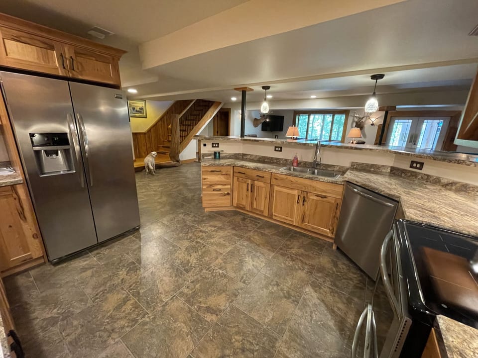 second fully equipped kitchen in the main house
