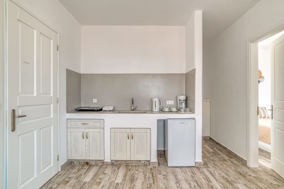 Kitchenette with all the electric devices