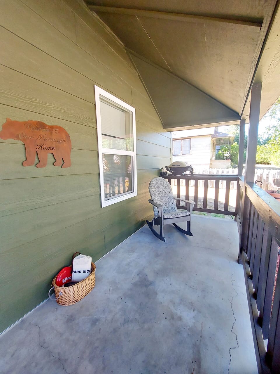 front porch area