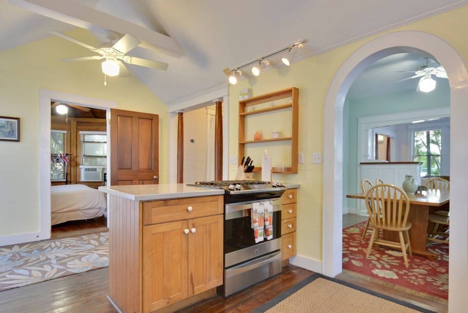 Dining area off the kitchen.