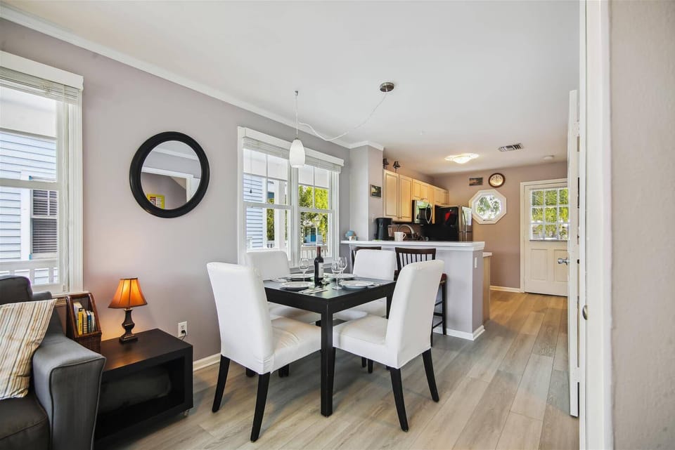 Open floor plan.