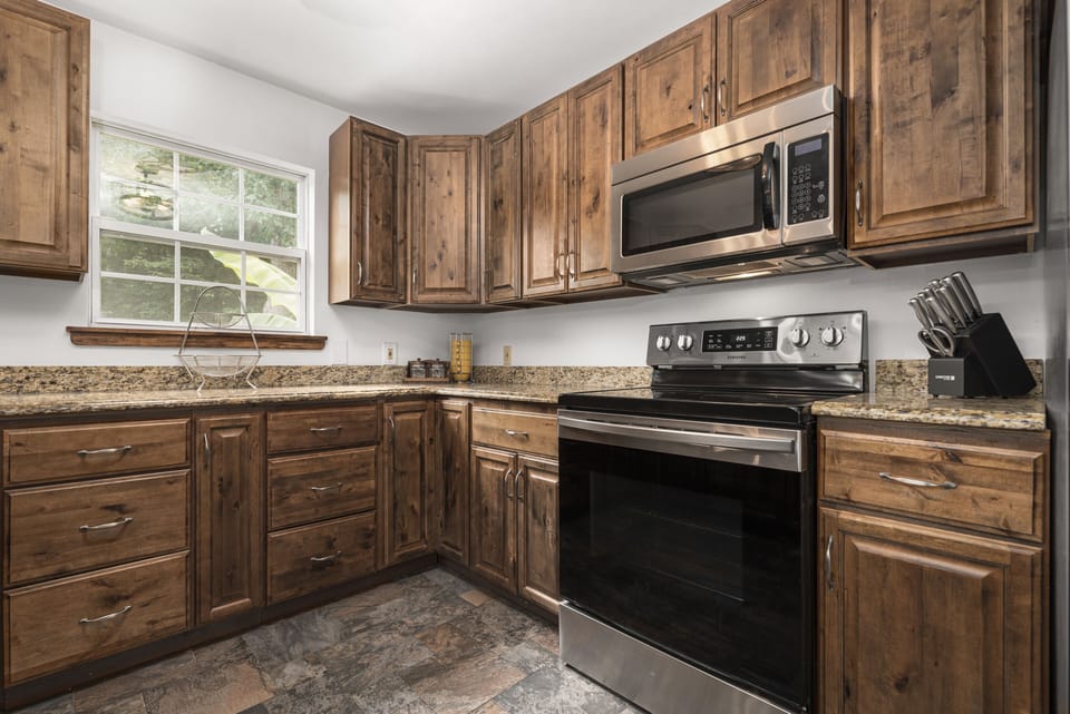 stocked kitchen