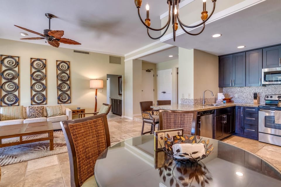 Surrounded by warm textures and earthy art, this table becomes a haven for connection, comfort, and vacation rituals    