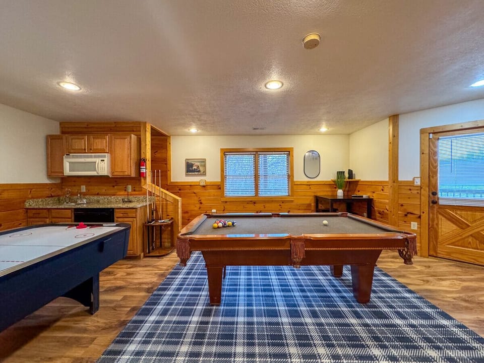Pool Table and Air Hockey Table
