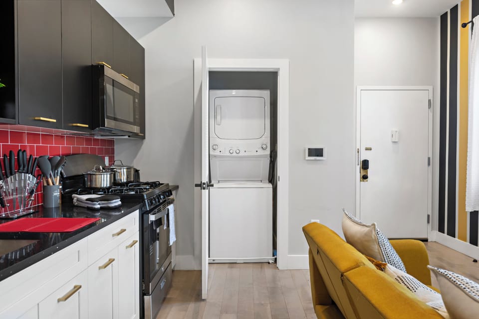 A snug and comfortable space, thoughtfully equipped with all essentials, ensuring a delightful and hassle-free stay, making it your home away from home.

