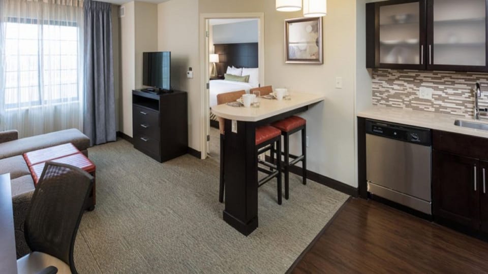 Sit back and relax in the cozy living area after a great day.