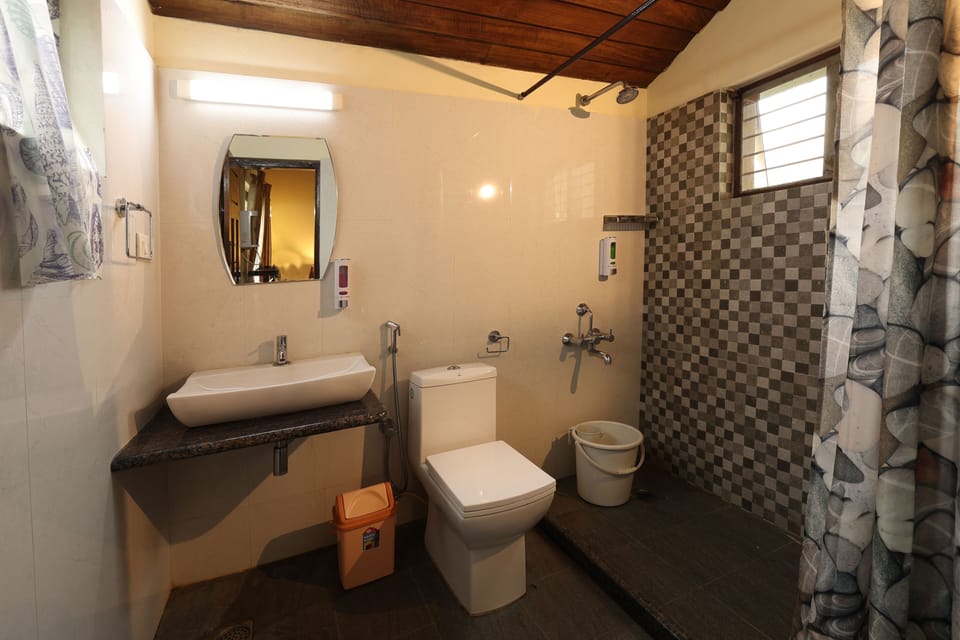 Deluxe Room | Bathroom | Shower, rainfall showerhead, free toiletries, towels