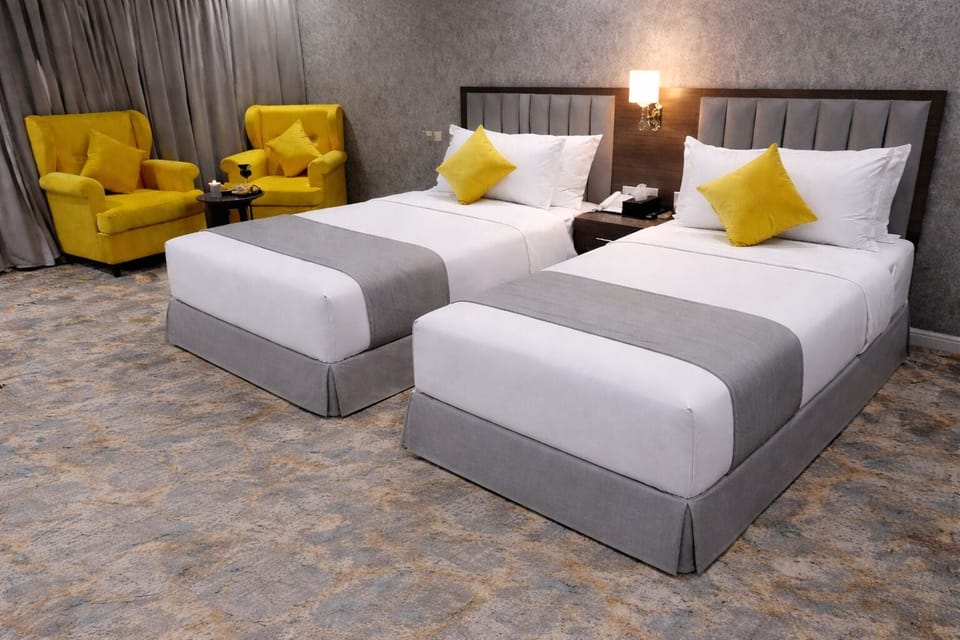 Deluxe Double or Twin Room, 2 Twin Beds | Egyptian cotton sheets, premium bedding, memory foam beds