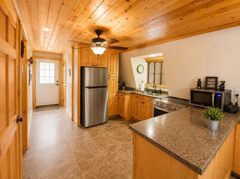 Kitchen on main level
