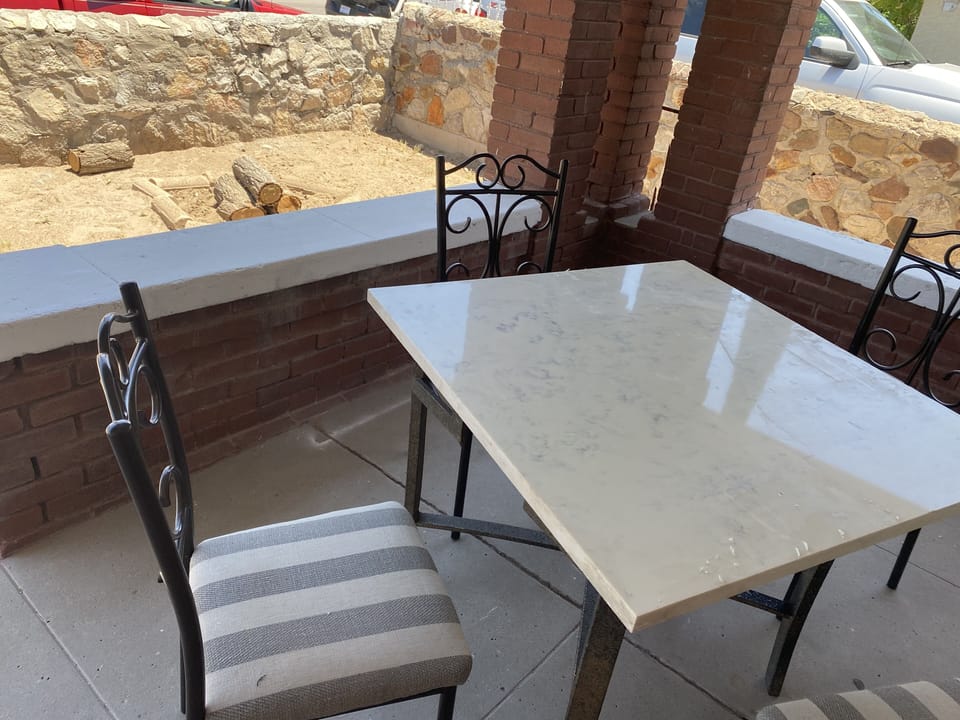 Front patio