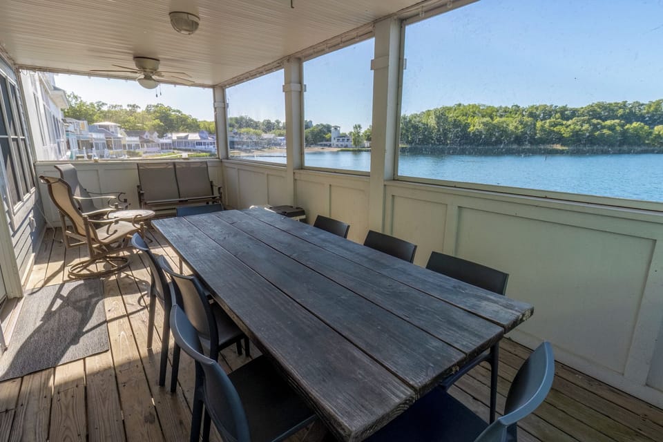 Outside Living | Screened in Porch Off Main Level